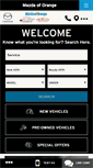 Mobile Screenshot of mazdaoforange.com
