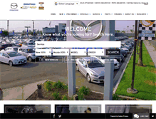 Tablet Screenshot of mazdaoforange.com